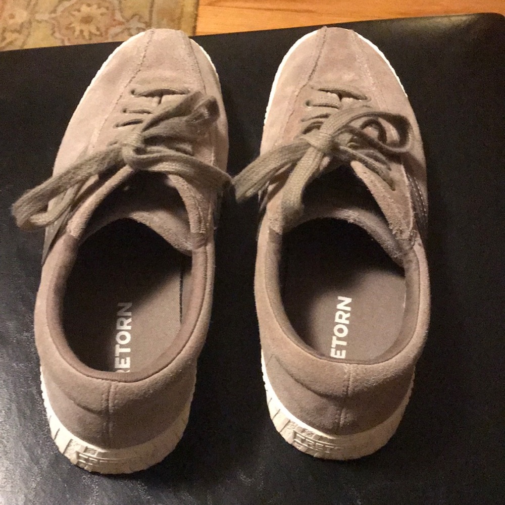 Tretorn suede sneakers